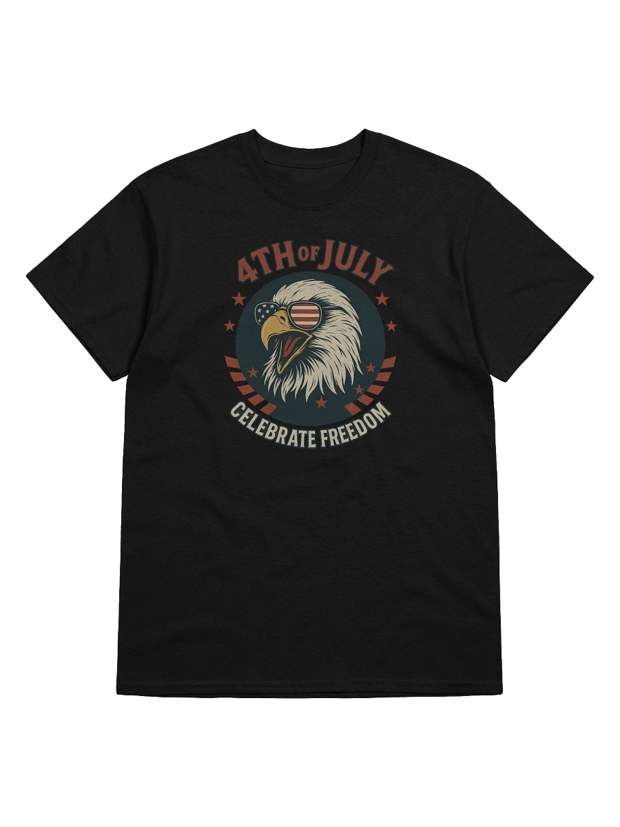 Celebrate Freedom Shirt – Roaring Eagle 4th of July Patriotic Tee product image (2)