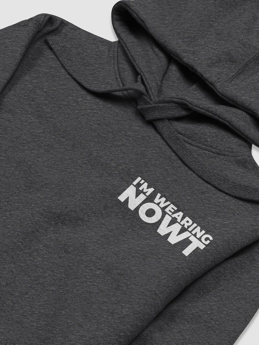 Unisex Hoodies: "I'm Wearing NOWT" product image (3)