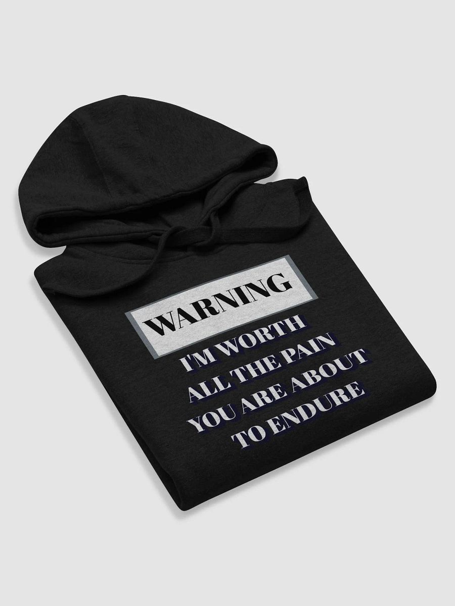 I'm Worth All The Pain You Are About To Endure Hoodie product image (30)