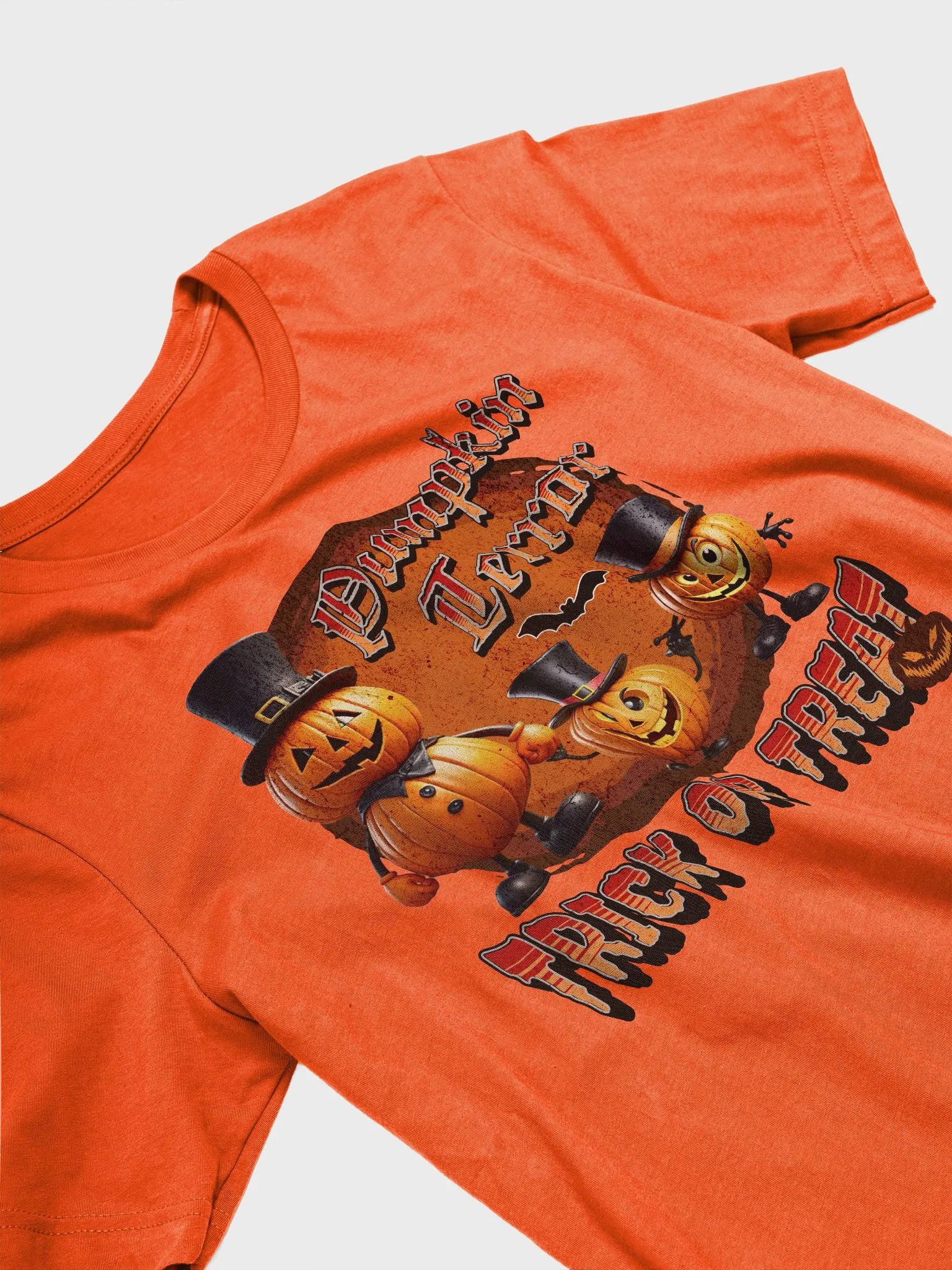Pumpkin Terror Trick-or-Treat T-Shirt product image (2)