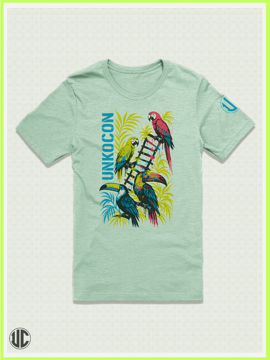 Tropical Talkback – Jungle Bird Graphic T-Shirt product image (1)