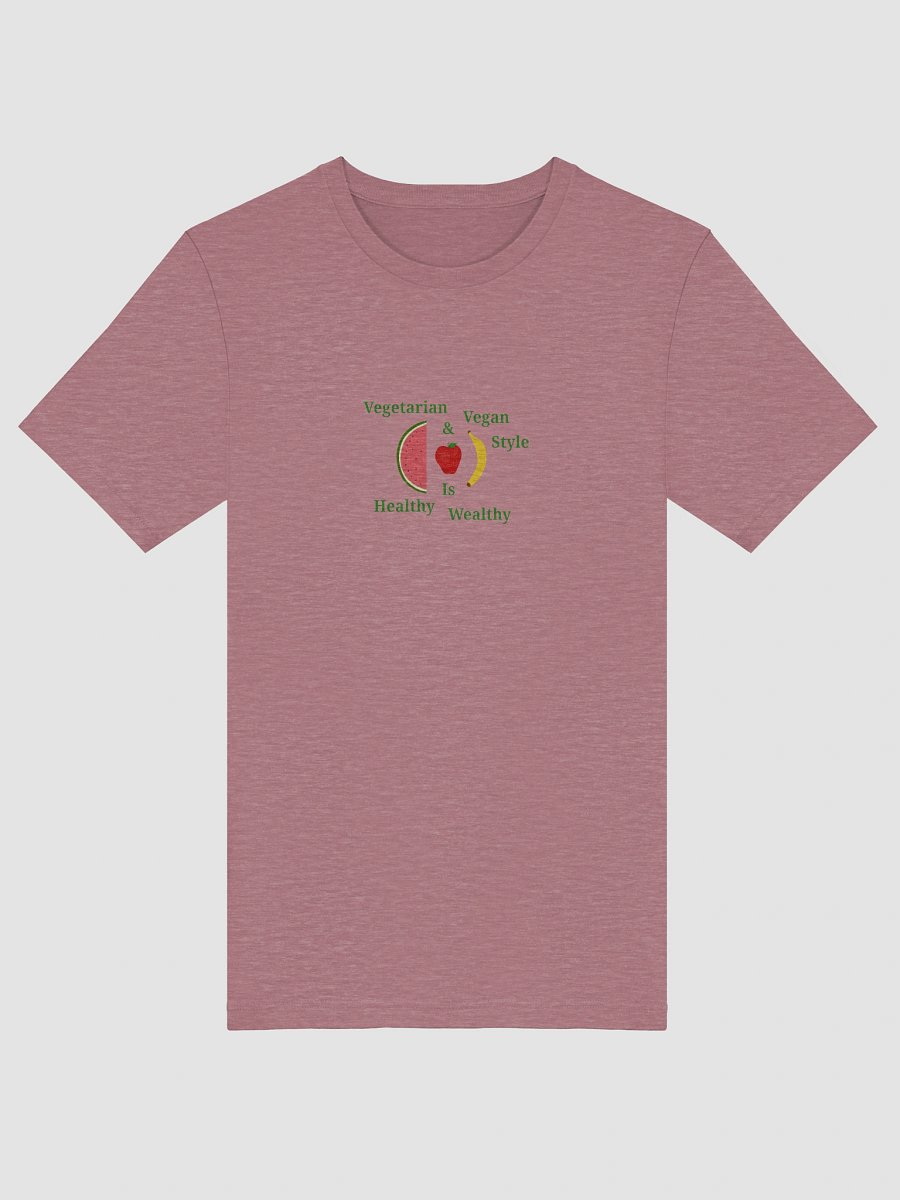 Healthy & Wealthy Vegan T-Shirt product image (5)