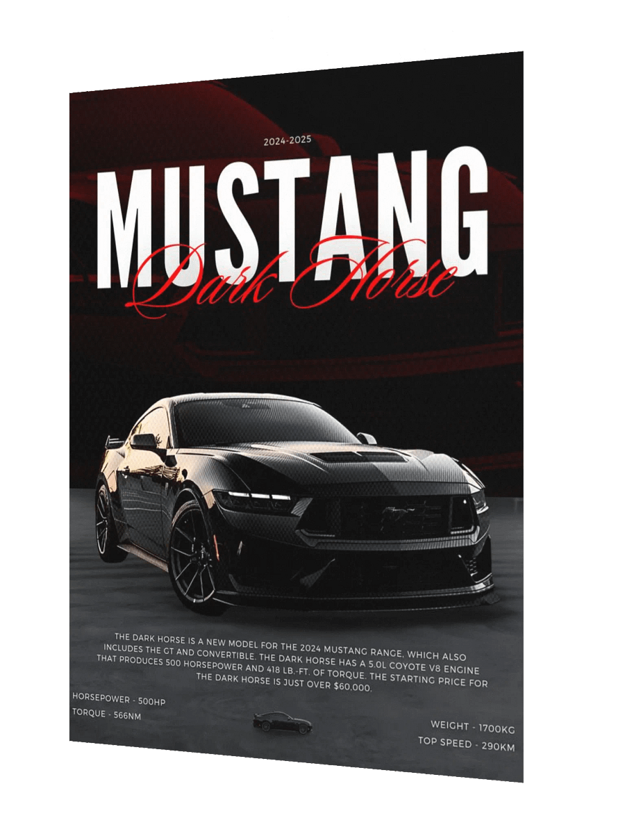 MUSTANG DARK HORSE product image (2)
