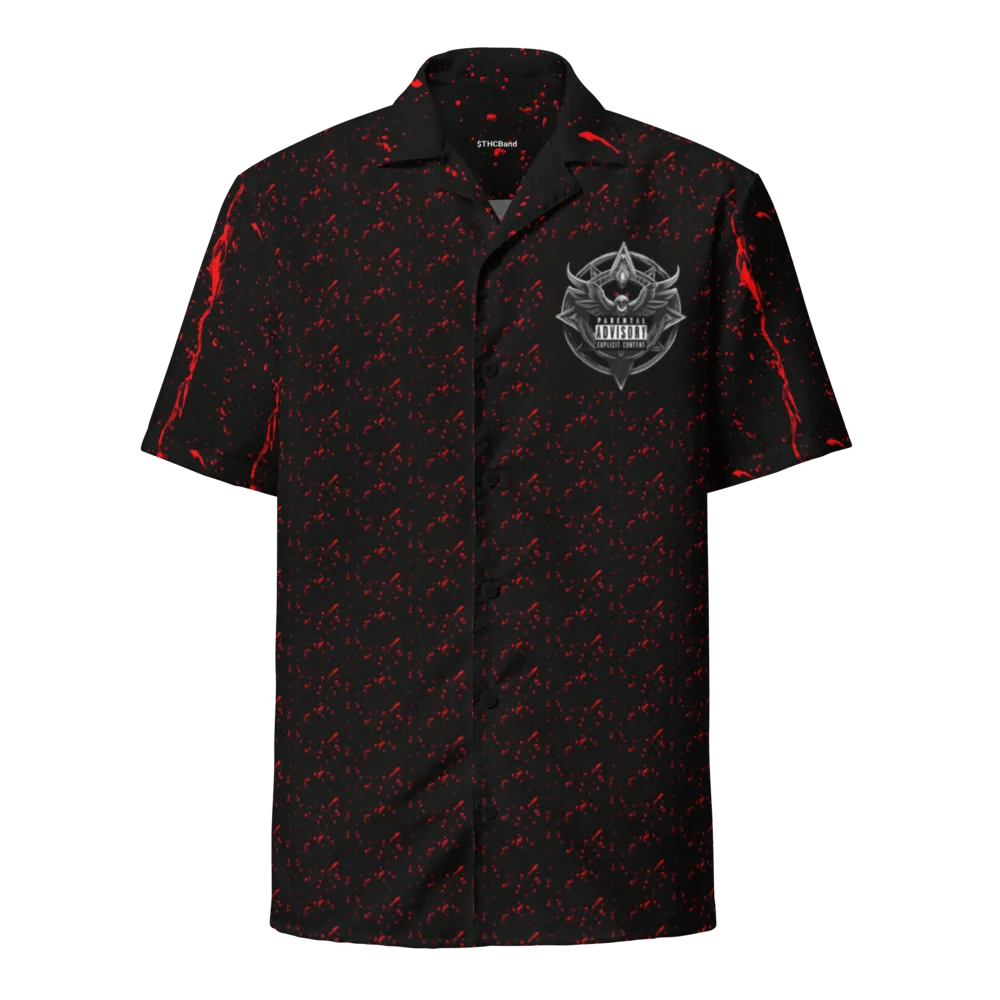 SHOT/THCEOs Hawaiian Shirts by thaddeus & crimson, the $THCBand | Underground Streetwear Brand Tops product image (1)