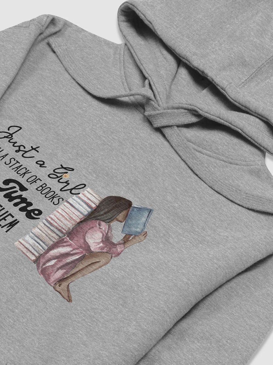 Just a Girl With a Stack of Books Hoodie product image (13)