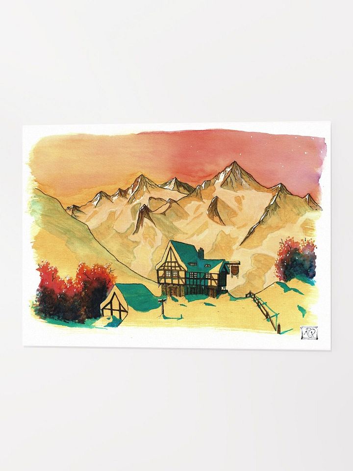 "The Weary Rider Inn" | Printed Artwork product image (3)