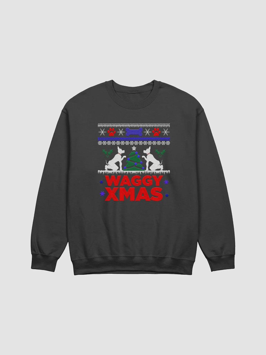 Sweater - "WAGGY XMAS" - Red Print product image (1)