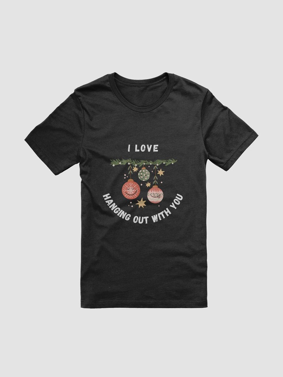 Holiday Ornaments Unisex Tee, Festive Shirt, Christmas Gift, Family Gathering, Casual Wear, Seasonal Celebration product image (8)