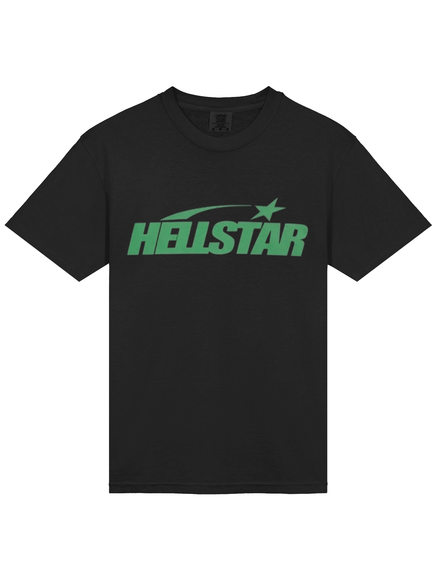 Hellstar Classic T-shirt (Regular Print) Black/Green product image (1)