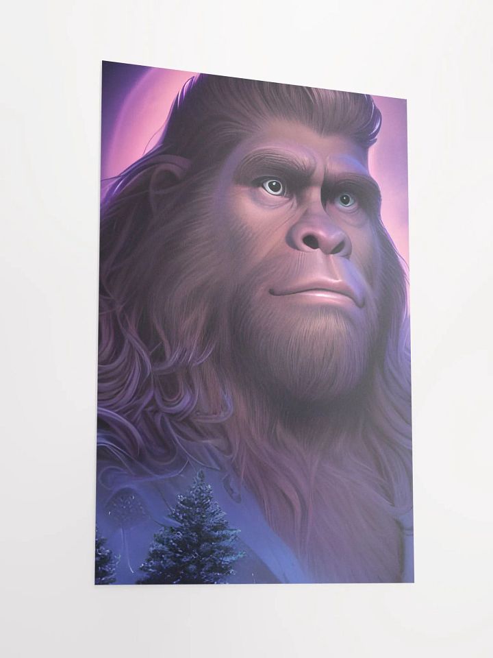 Close up Of Bigfoot Poster. product image (2)