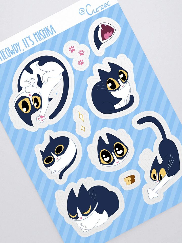 Mishka Sticker Sheet product image (1)