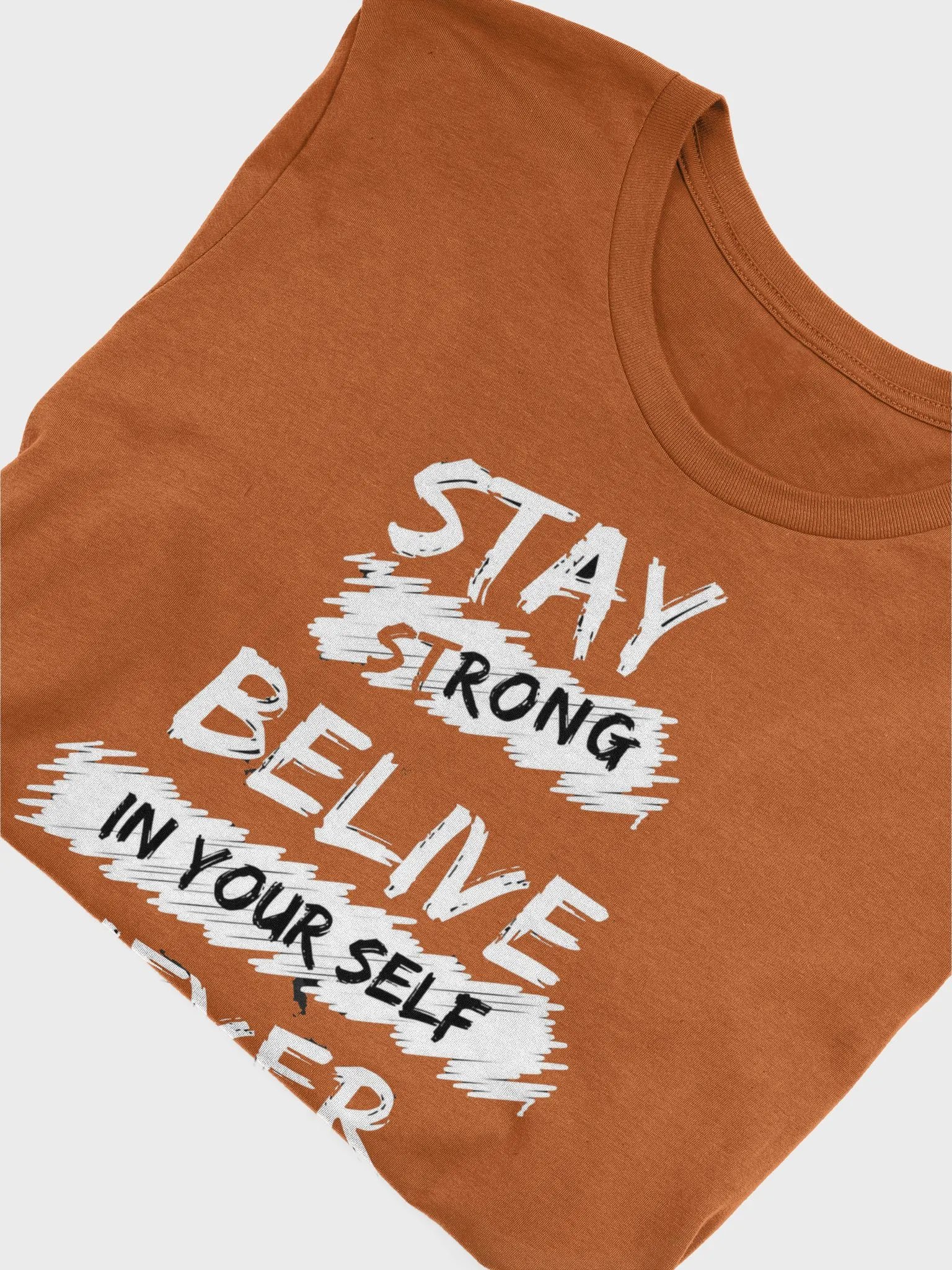 Stay Strong Sketchy Motivational T-Shirt product image (30)