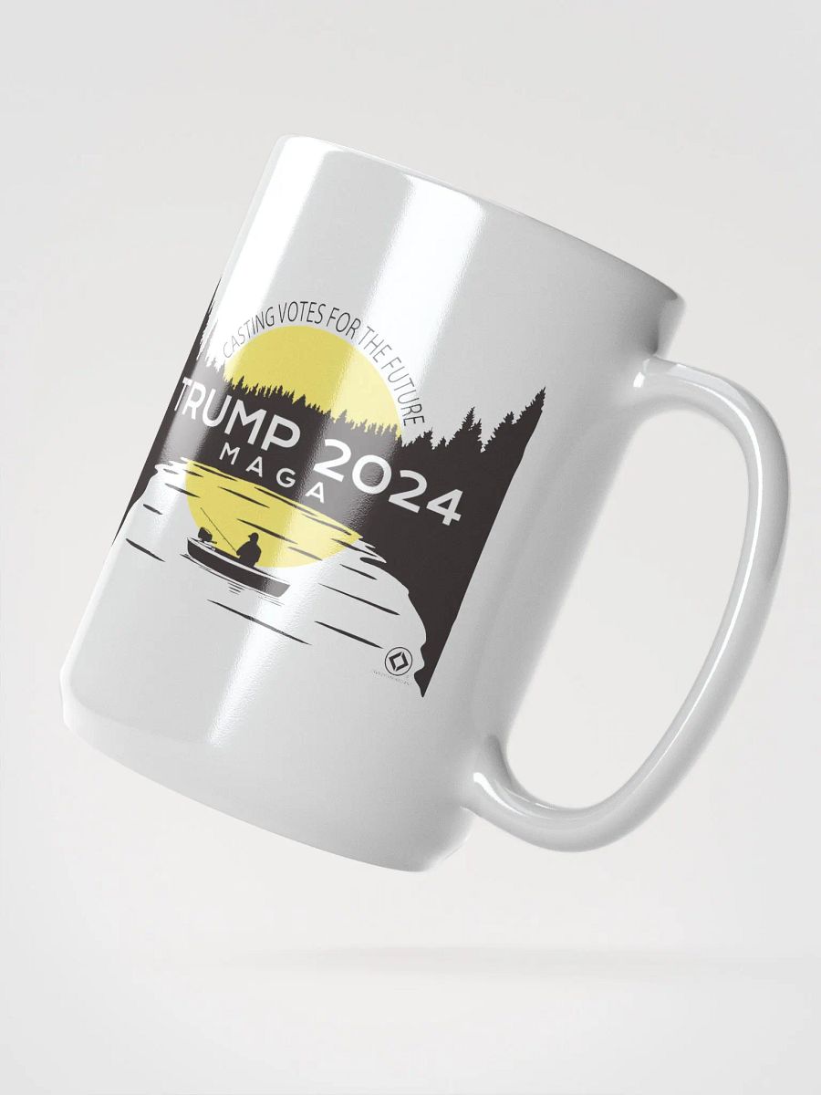 Trump 2024 Fishing Sunset Coffee Mug product image (2)