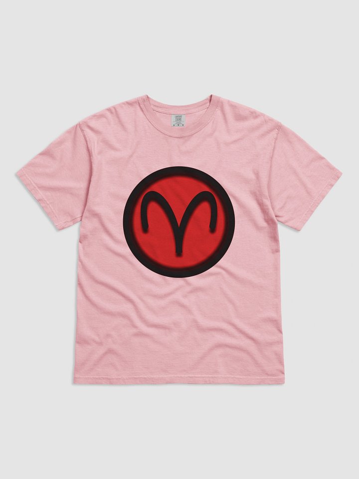 Aries Zodiac Symbol Comfort Tee product image (3)