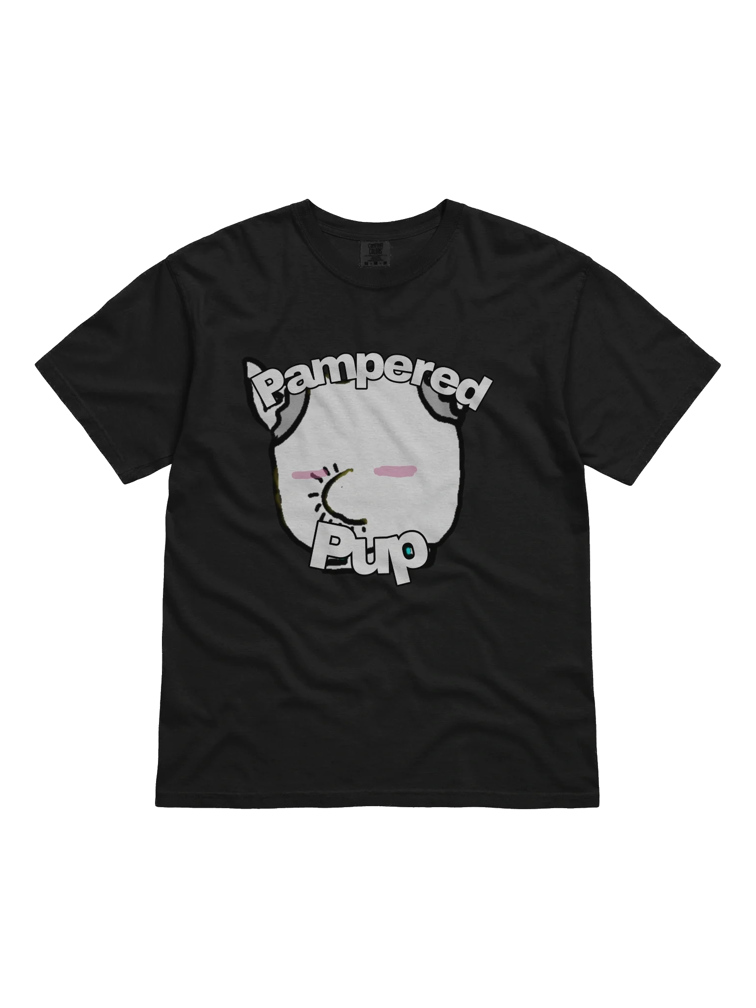 Pampered Pup (Blushing) heavyweight T-Shirt product image (1)