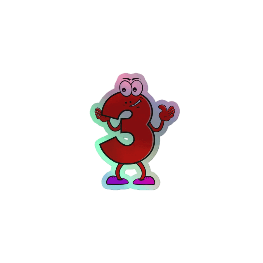 3- Holographic Sticker product image (1)