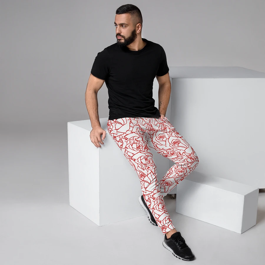 Loads of Roses · white-red joggers product image (12)