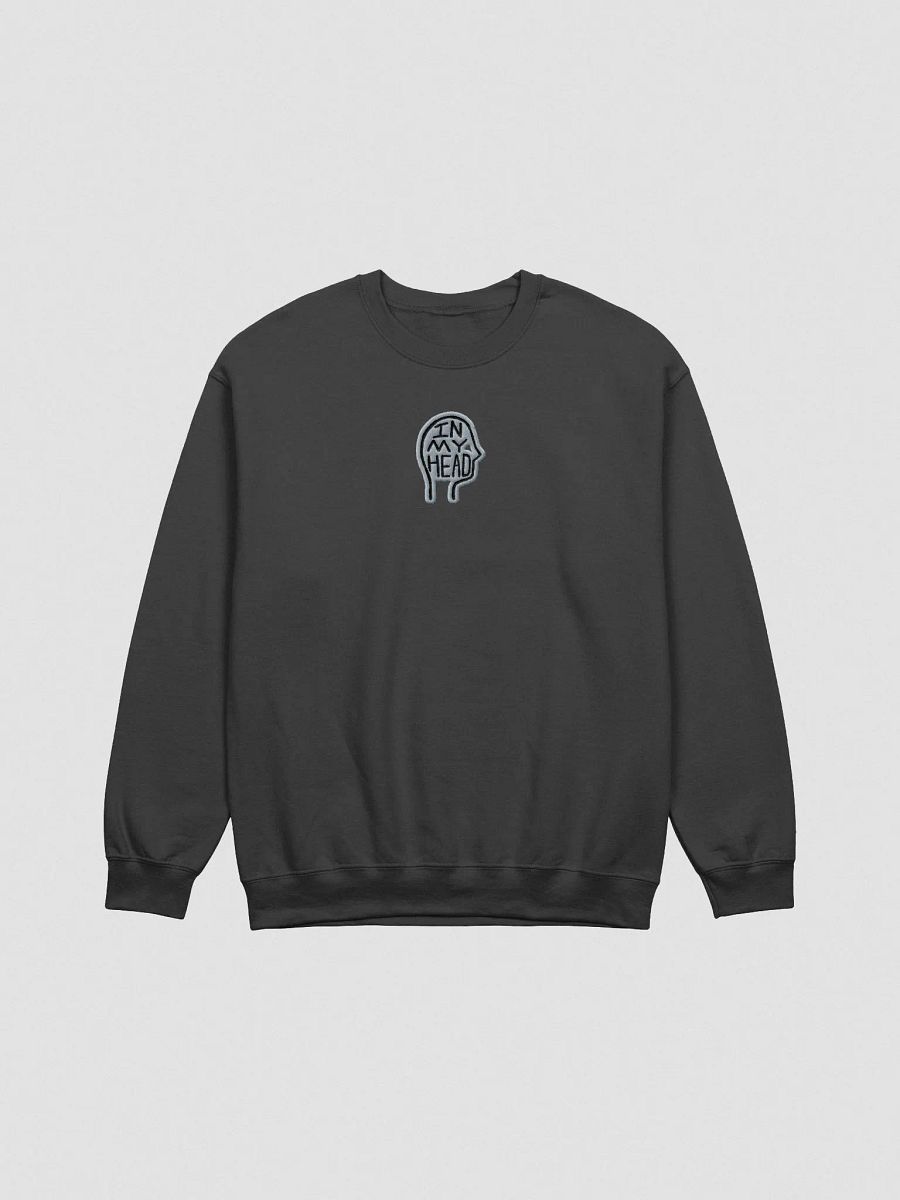 In My Head embroidered crewneck (grey contrast design) product image (4)