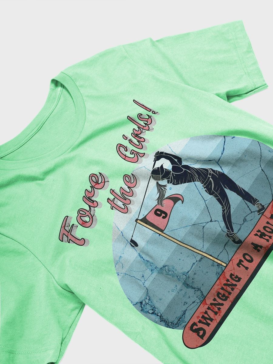Fore The Girls Swinging To A Hole In One Golfing Victory Tee product image (29)
