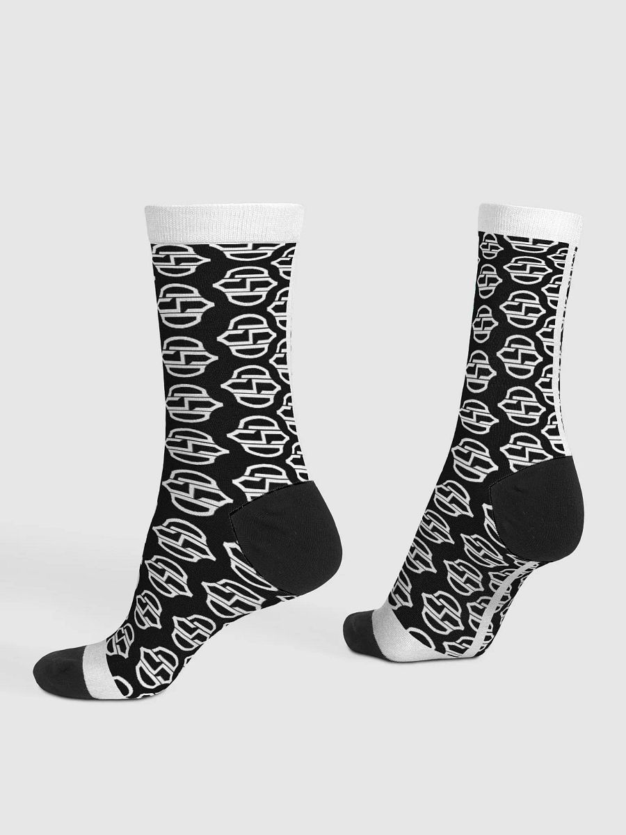 Dazzling Offset Duet Crew Socks product image (3)