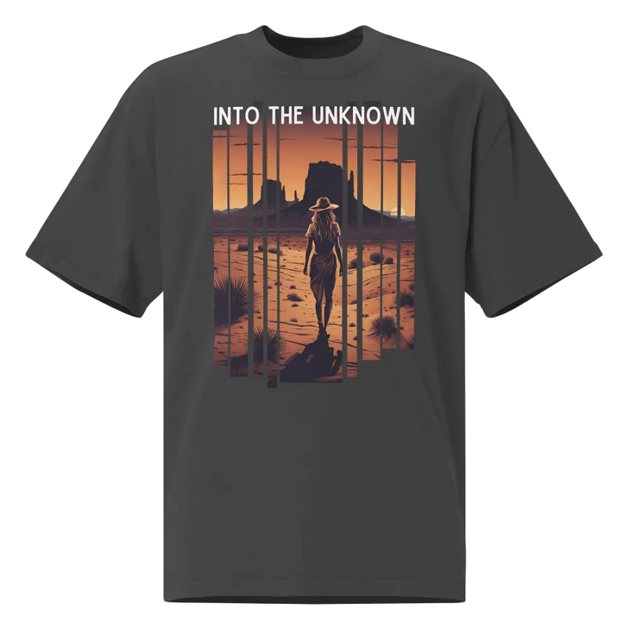 Into the unknown unisex faded tee product image (11)