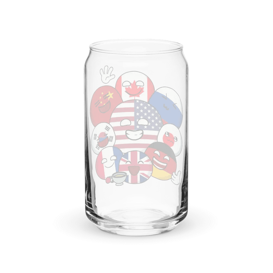 Countryball Can-Shaped Glass product image (38)