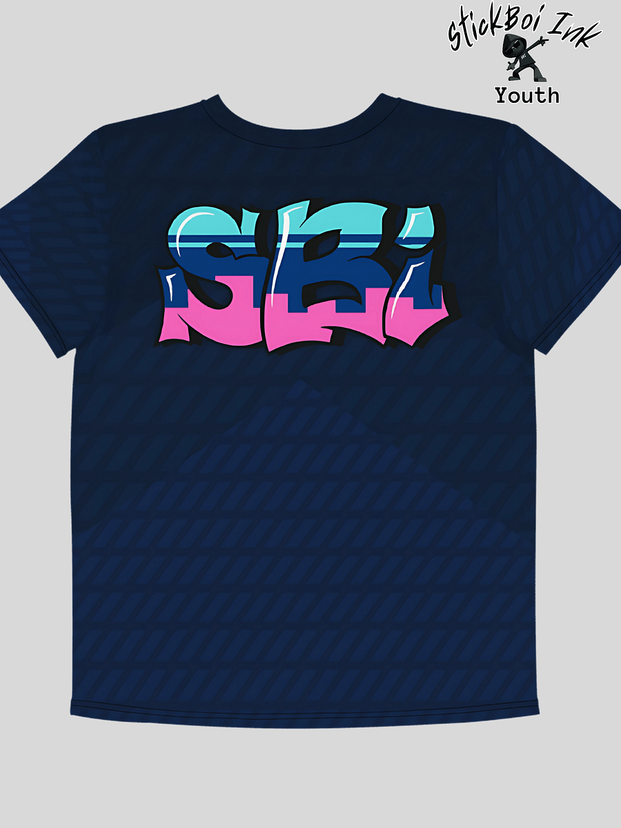Youth Gamer tshirt – Feeling Lucky by StickBoi Ink product image (2)
