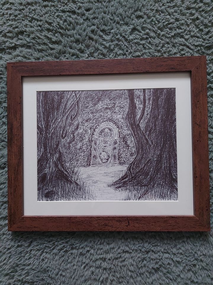 Fantasy Doorway Original Sketch product image (1)
