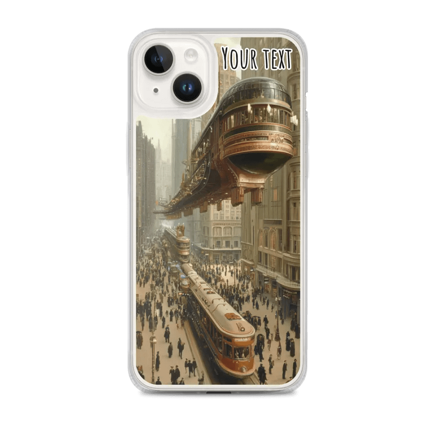 Futuristic Cityscape iPhone® Case product image (1)