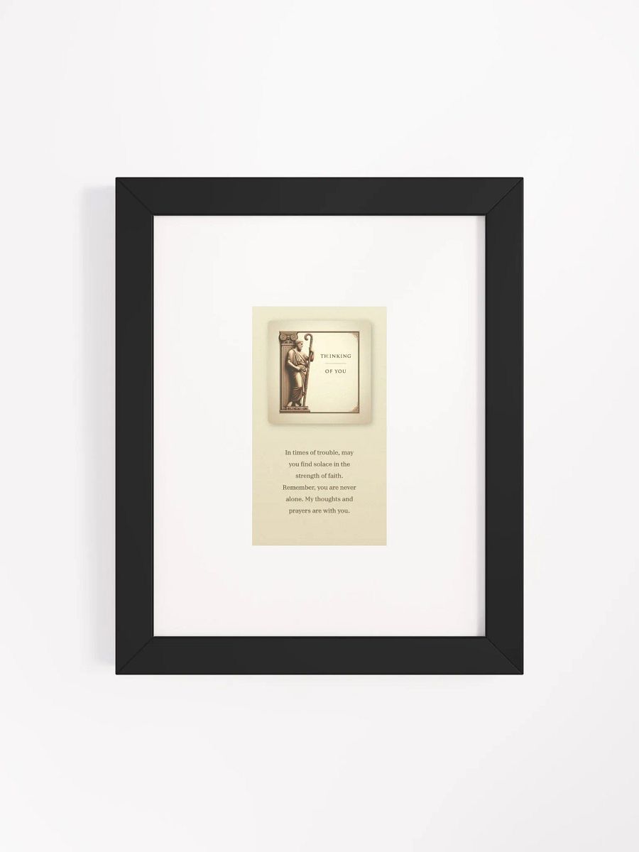 Solace in Faith Framed Poster product image (39)