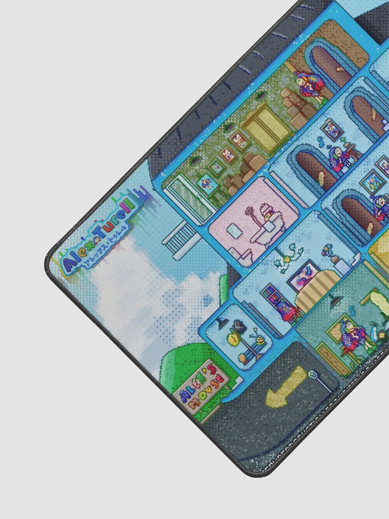 Alex-kun's cute and fun house Desk Mat product image (2)