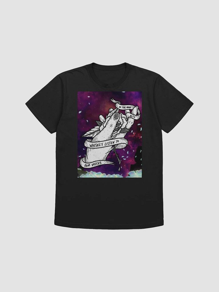 In the Wind with Whiskey Listen to Our Voices -Mannyparadox Next Level Supersoft T-shirt product image (1)