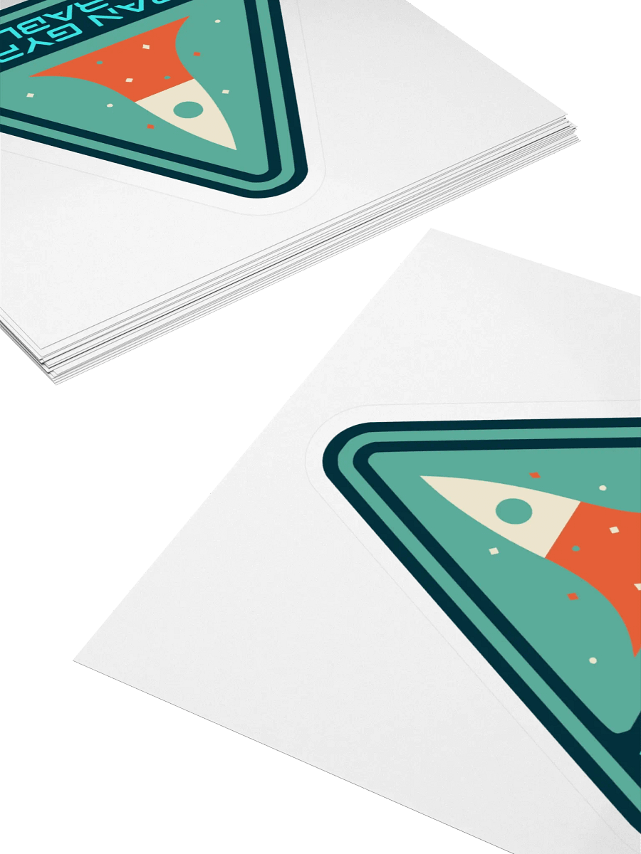 Frontiers Rocket Kiss Cut Sticker product image (4)