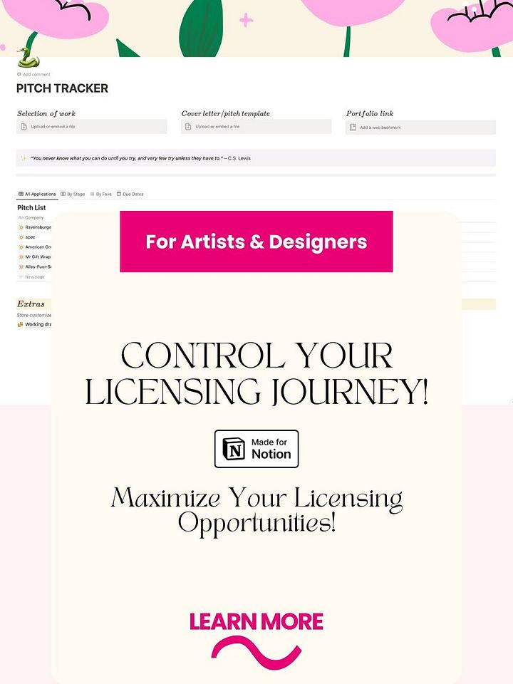 Notion Template – Pitch Tracker product image (2)