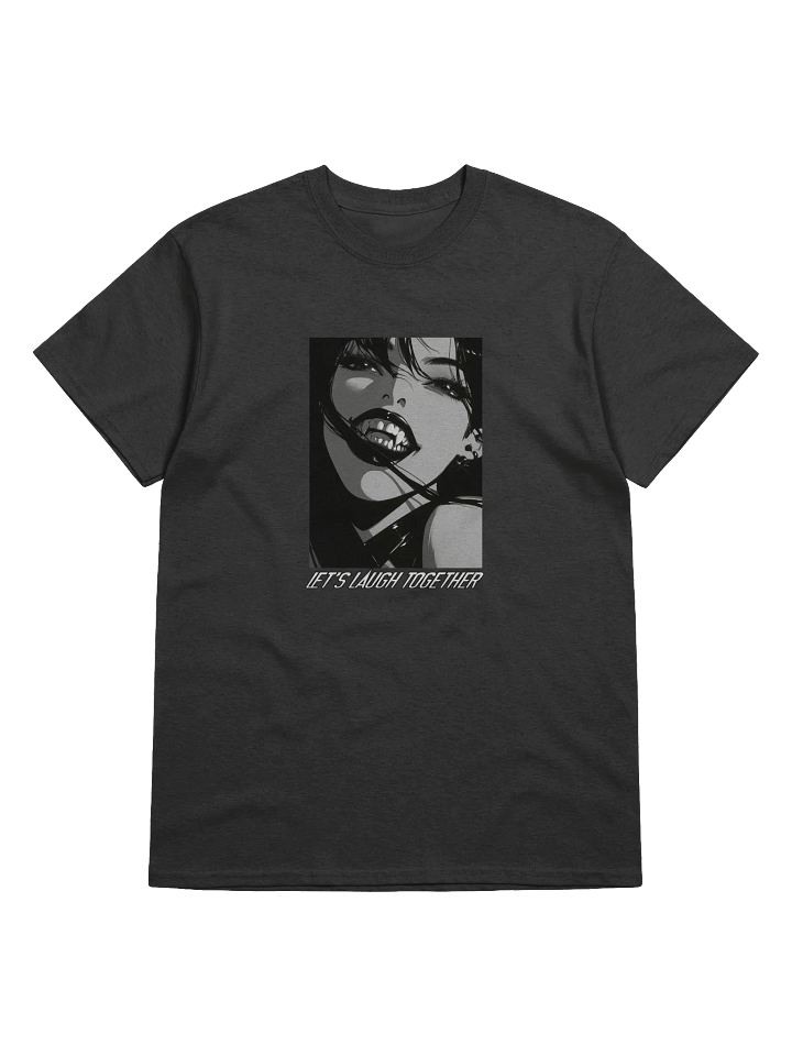 "Let's laugh together" Heavyweight Printed T-Shirt product image (1)
