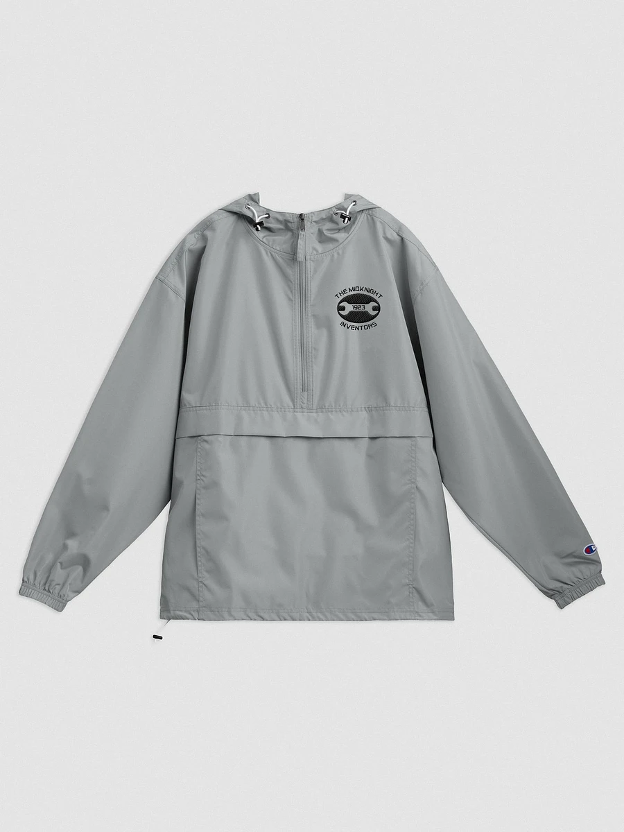 Champion Packable Jacket (Gray) | Embroidered product image (1)
