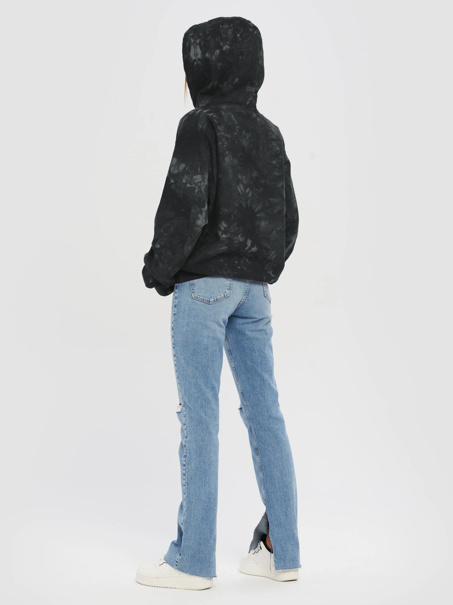 Ethereal Skull Tie-Dye Hoodie product image (7)