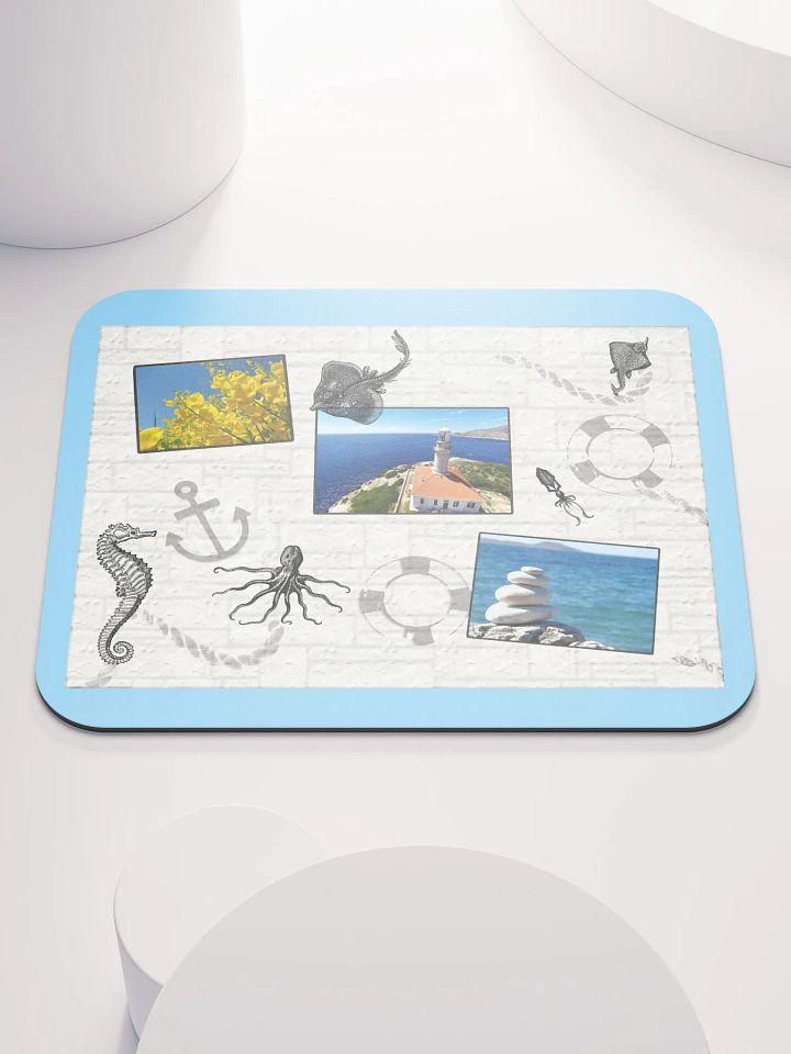 Sea style (art by Dina R.) - photoshop - mouse pad product image (1)