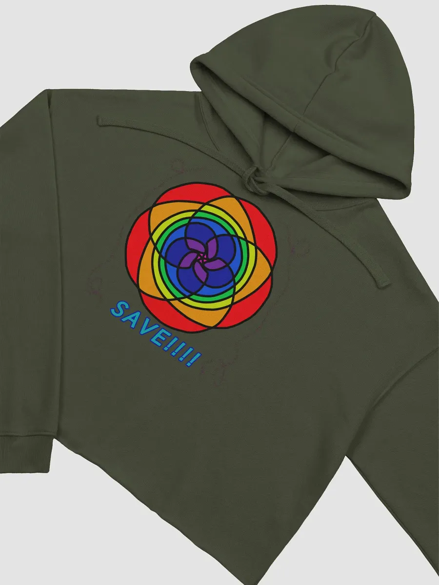 Save Fleece Crop Hoodie product image (10)