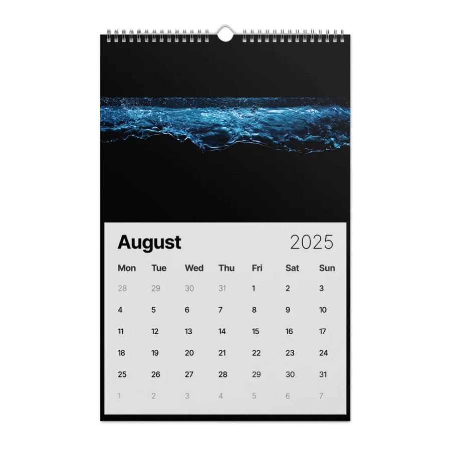 Waves 2025 Calendar product image (9)