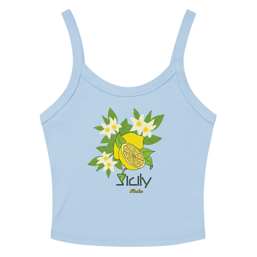 Sicilian Lemon Blossom Tank Top product image (12)