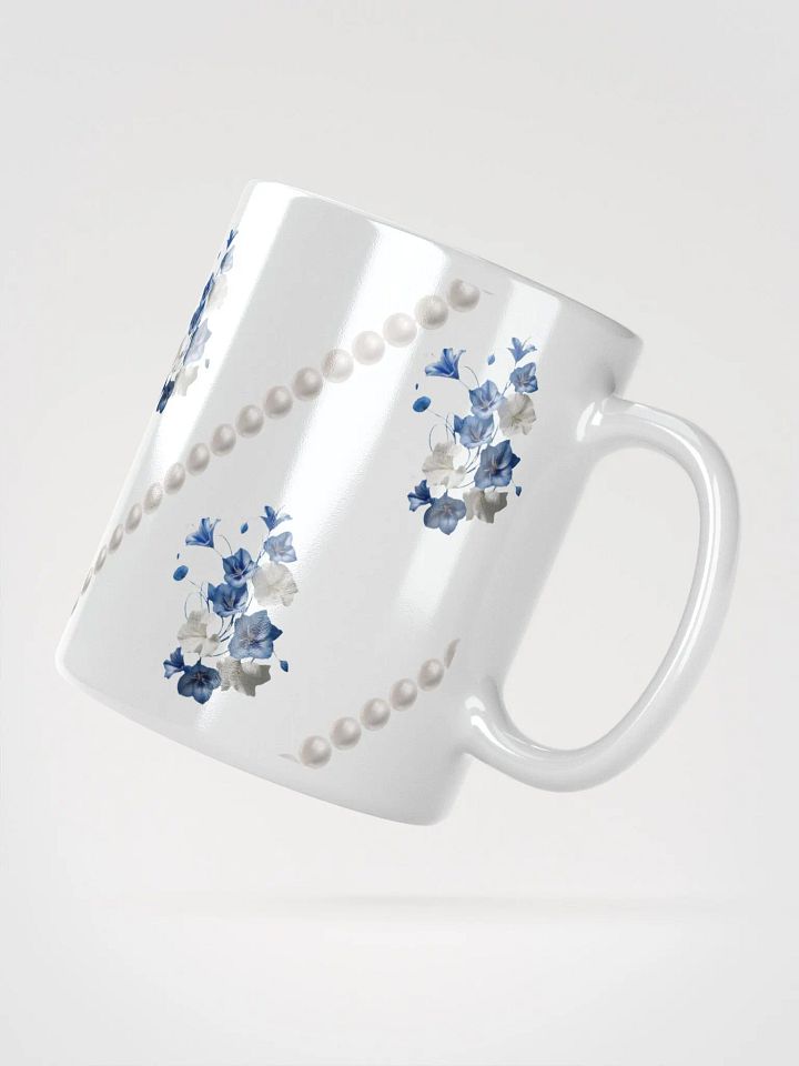White With Blue Flowers Coffee Mug 11oz, 15oz and 20oz product image (2)
