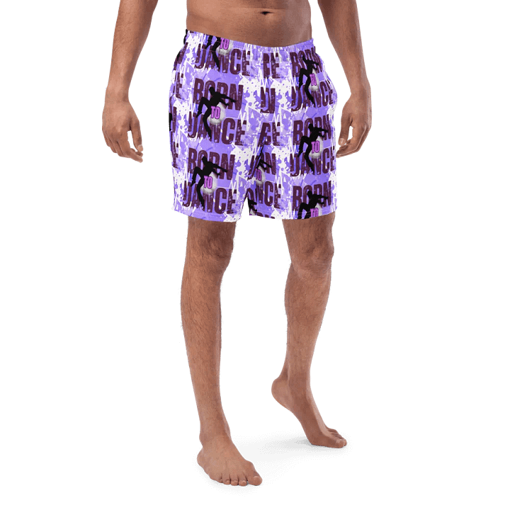 Born to Dance His Silhouette All-Over Swim Trunks product image (1)