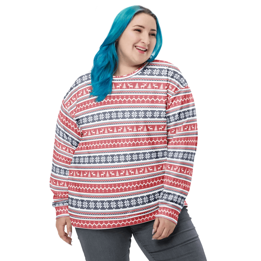 Unisex Fairisle Christmas Ugly Sweater product image (6)