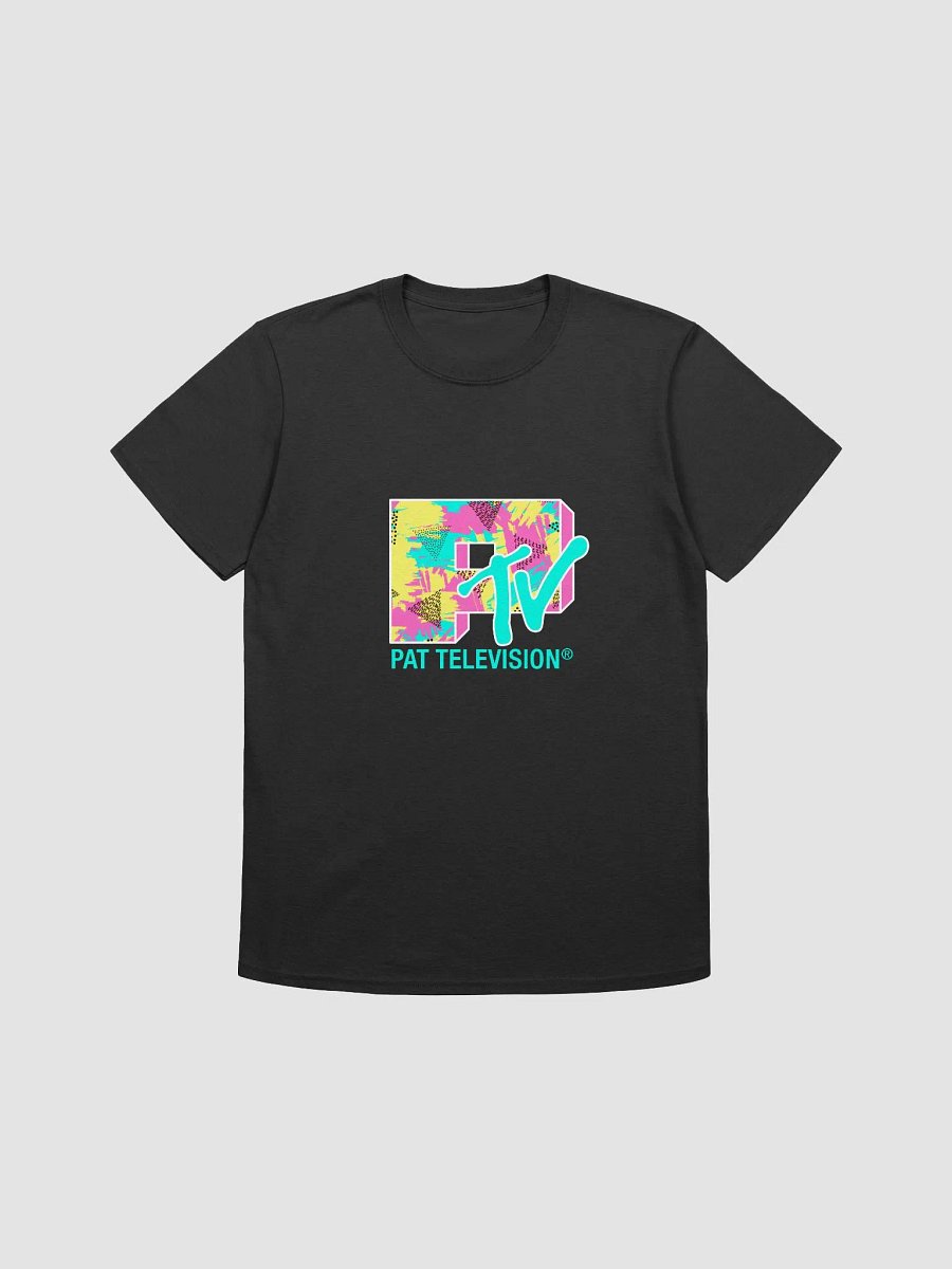 Official PatTV Cyan Tee product image (3)
