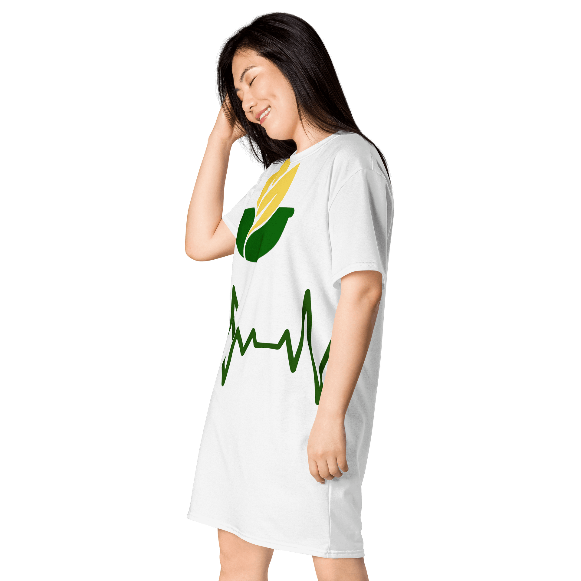Heartbeat Harmony T-Shirt Dress product image (3)