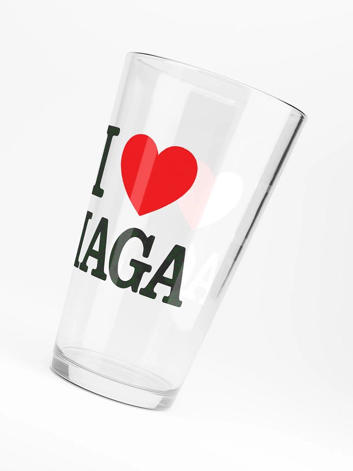 I Love MAGA - Glass product image (2)
