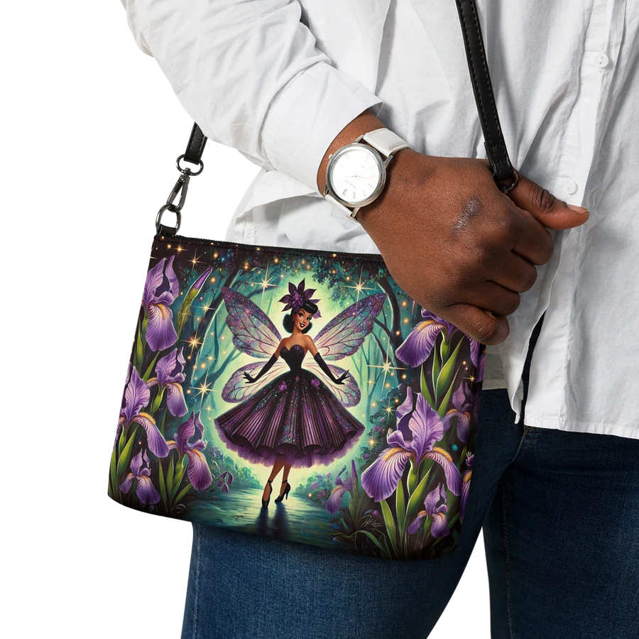 Enchanted Purple Iris Fairy Crossbody Bag - Fairytale Purse product image (21)