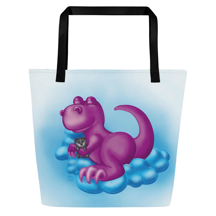 Sleepy Dino Tote product image (2)