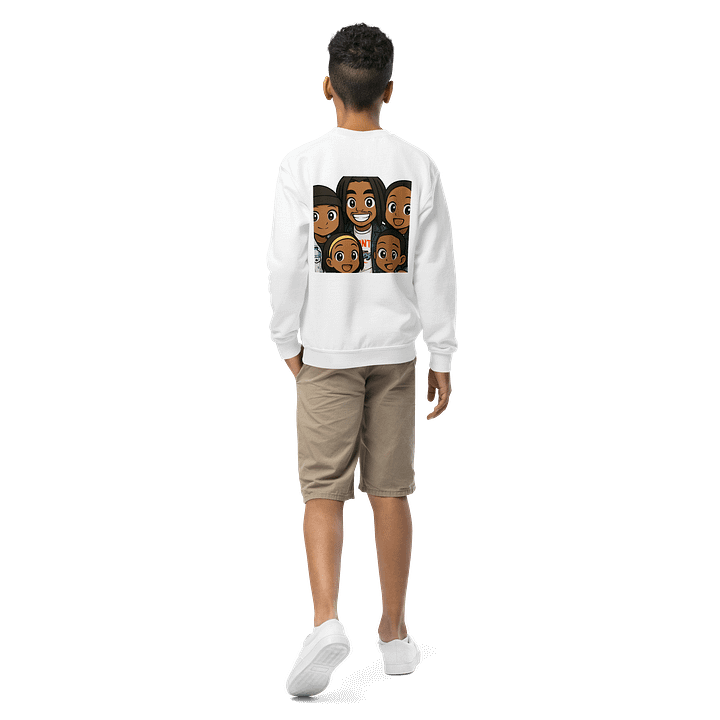Cheeky Red Wink Youth Sweatshirt product image (1)